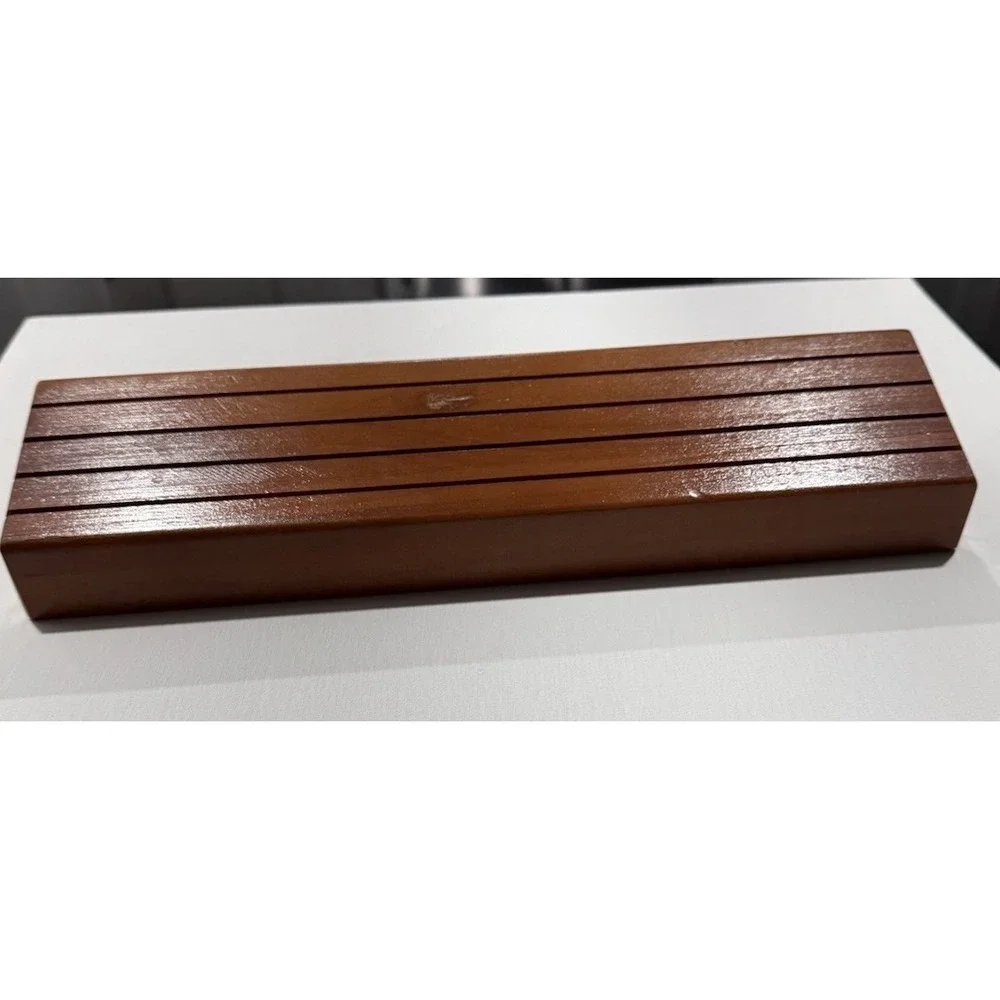 Exqline Wooden Playing Card Holder for Hands-Free Play for Kids, Adults, Seniors